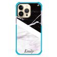 Black & White Marble iPhone 12 Pro Ultra Shockproof Case For Cheap