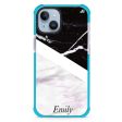 Black & White Marble iPhone 12 Mini Ultra Shockproof Case For Cheap