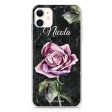 Black Marble Rose iPhone 11 Ultra Clear Case For Discount