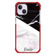 Black & White Marble iPhone 12 MagSafe Compatible Ultra Shockproof Case Online now