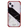 B & W Marble iPhone 12 MagSafe Compatible Ultra Shockproof Case Online