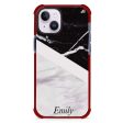 Black & White Marble iPhone 12 MagSafe Compatible Ultra Shockproof Case Online now