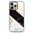 B & W Marble iPhone 14 Pro Max Impact Guard Bumper Case For Cheap