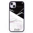 Black & White Marble iPhone 15 Plus Impact Guard Bumper Case Online